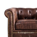 Chaise de bras Chesterfield Tinfted Canapé en gros meubles